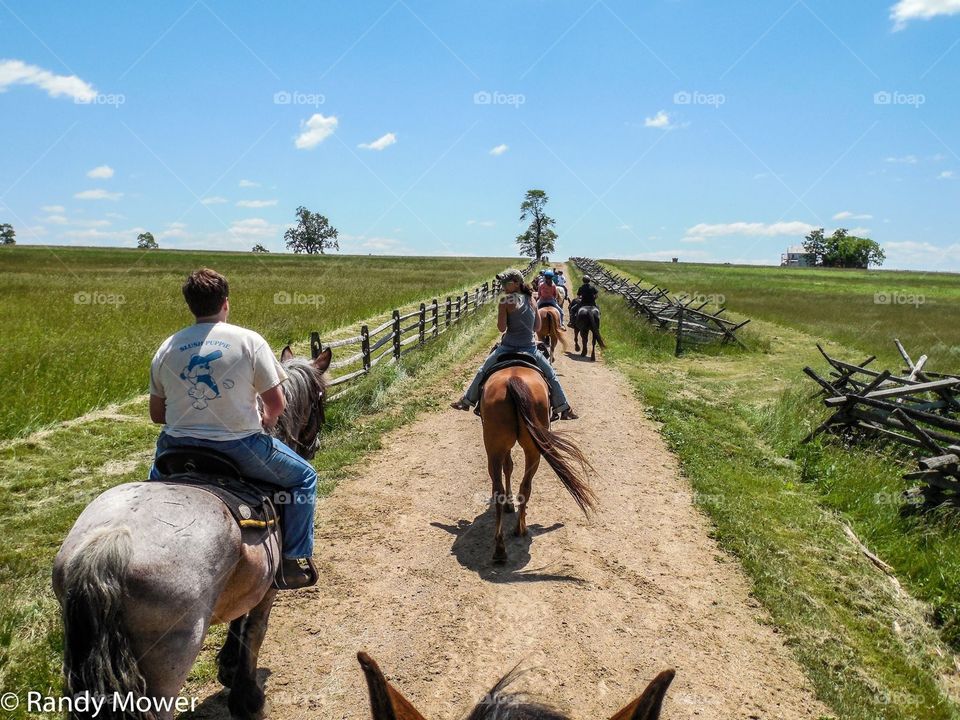Gettysburg horse trail