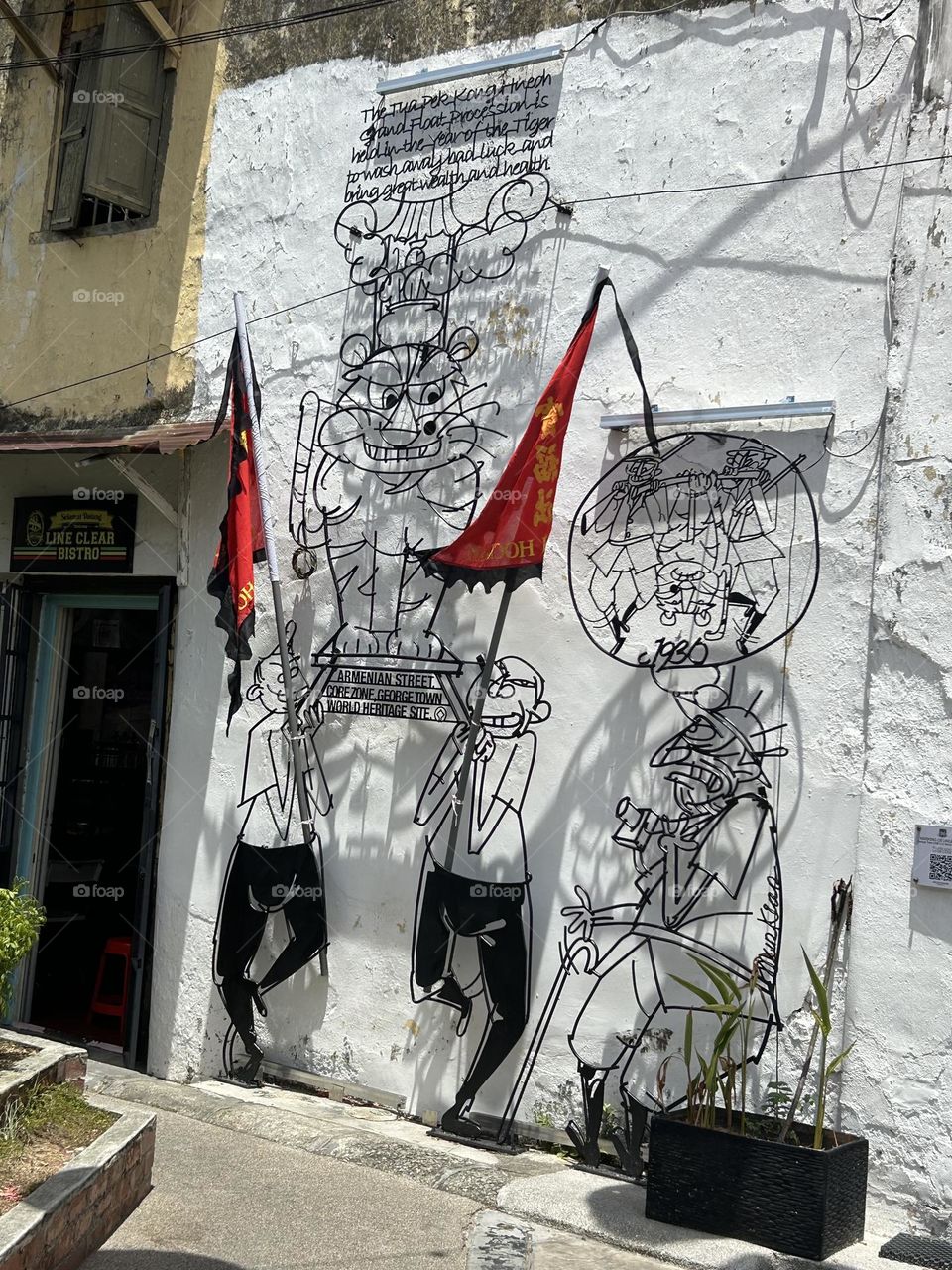 Art city of Georgetown,Penang Island 