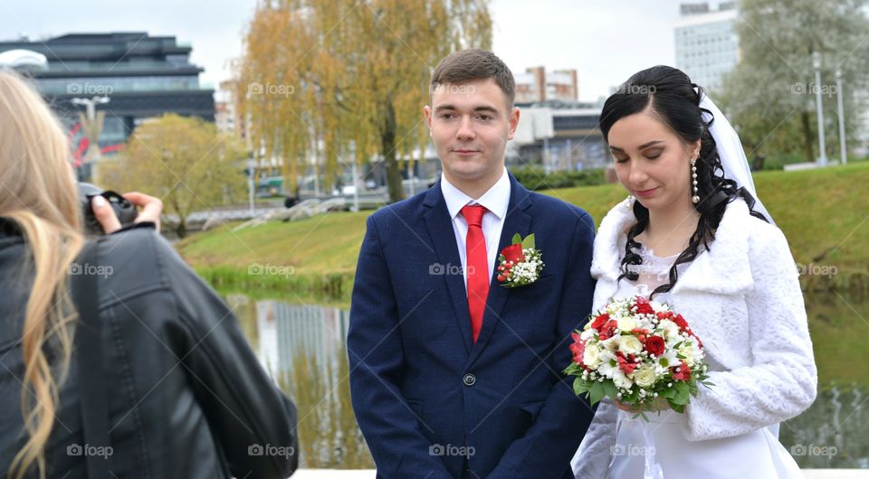 Wedding, Groom, Ceremony, Woman, People