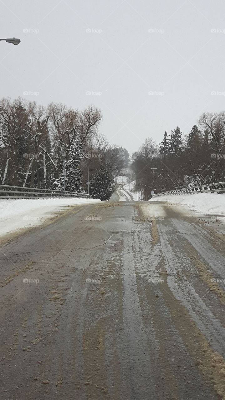 Winter Roads. Drive Safe.
