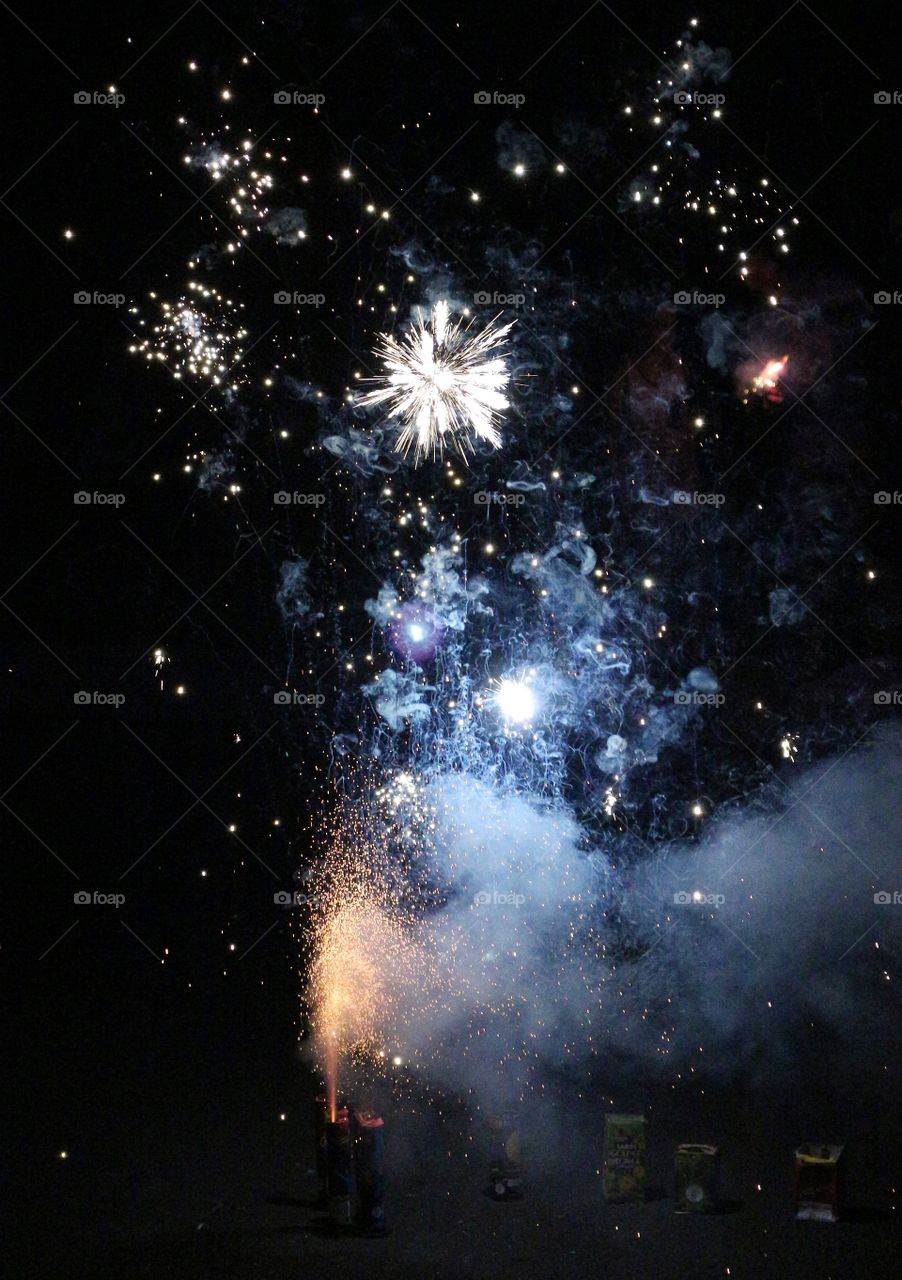 Beautiful firework show