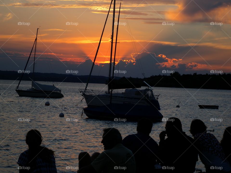 chill out
chillen am Abend