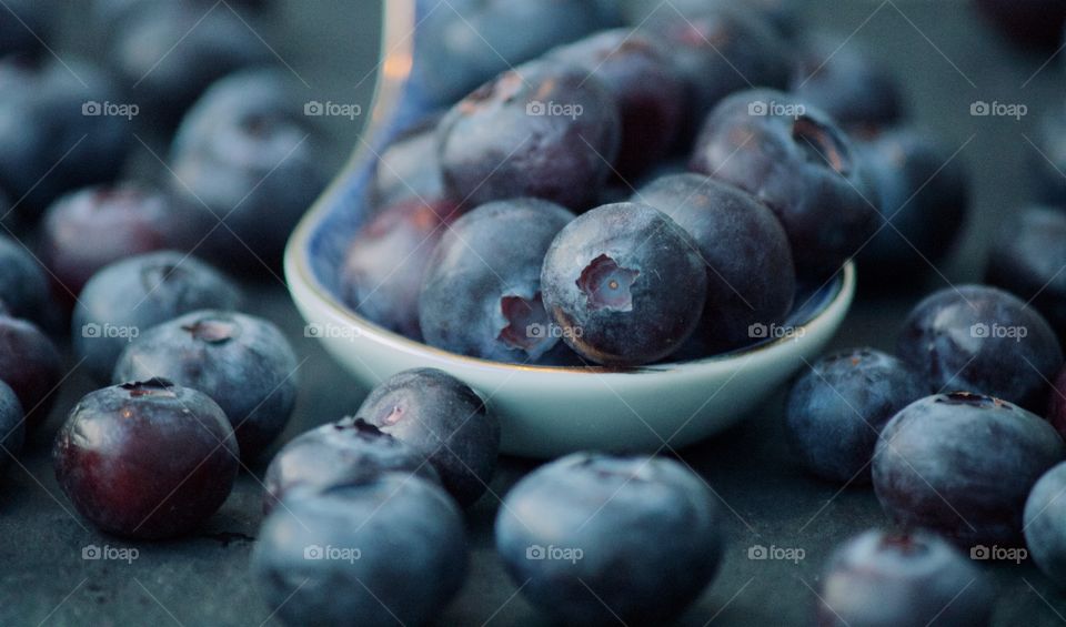 Blueberries from the garden 