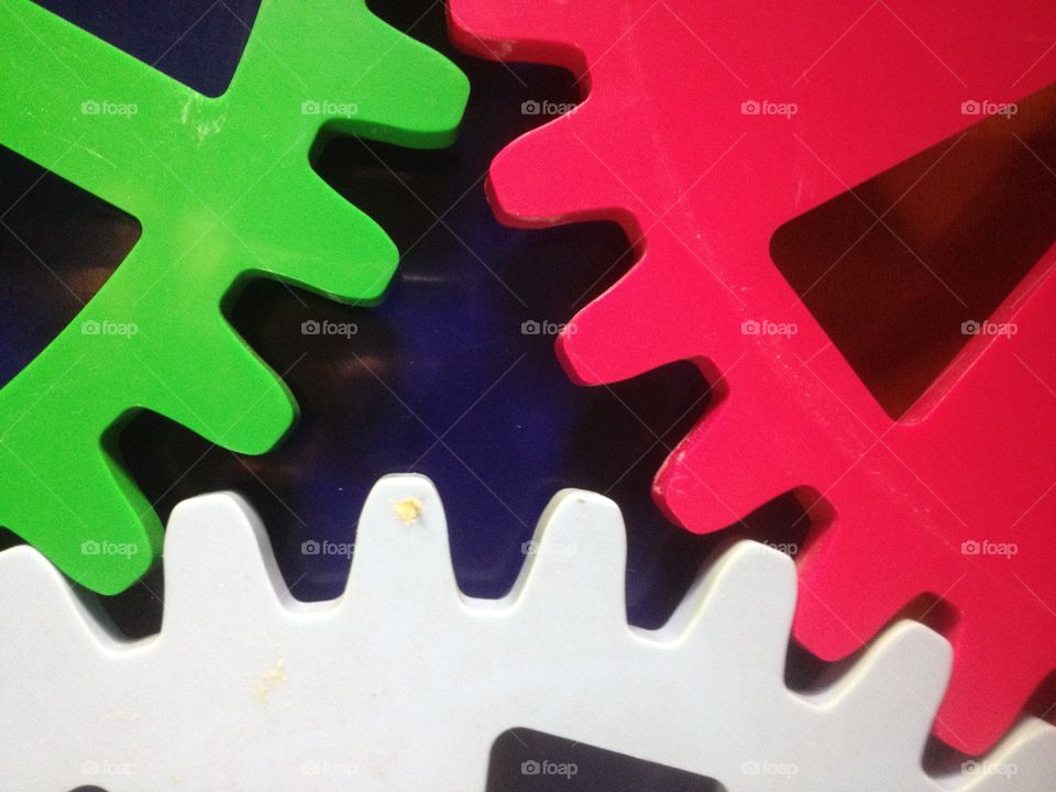 Colorful gears
