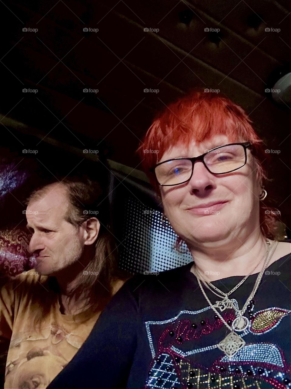 This is me, “Petra Schiller” a.k.a. “Maxine Firefox” and my longtime partner “Timothy Trespas” aboard “Salvation”, the “28 foot 1969 Luhrs” cabin cruiser at “Newtown Creek” by the “Pulaski Bridge” in LIC that we call home. 2024. Hypnotic Productions