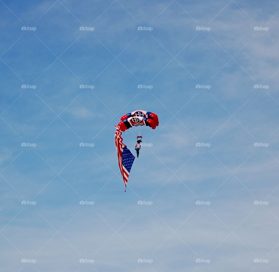 Patriotic Parachute 