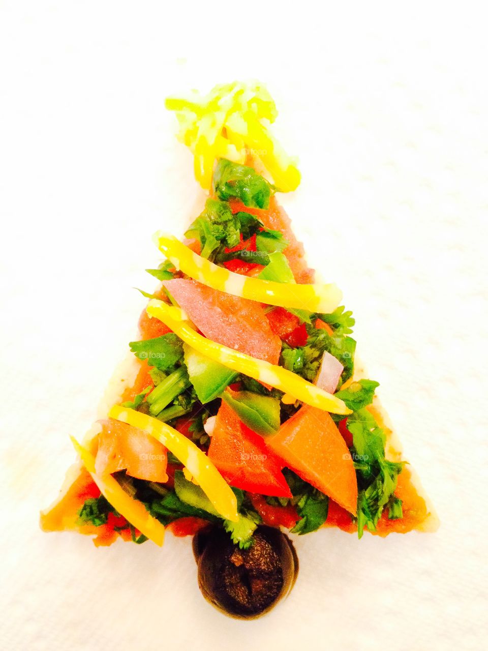 Nacho Christmas tree 