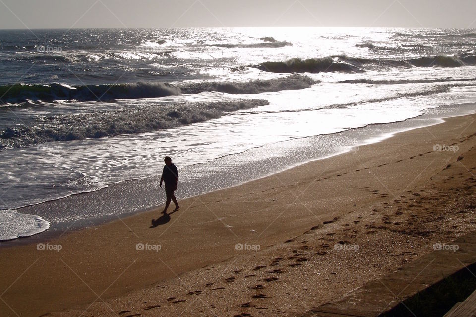 Flagler Beach in the winter