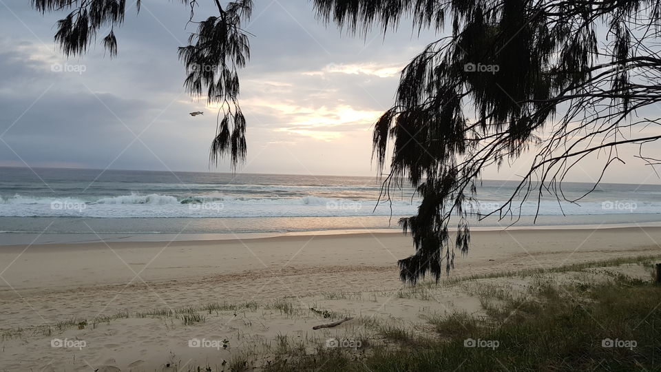 Beach View from the pathway