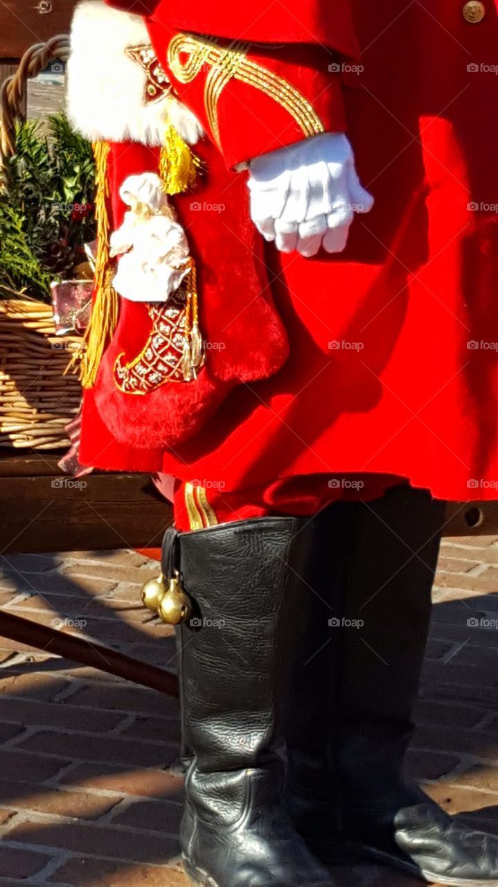 Victorian Santa Claus costume