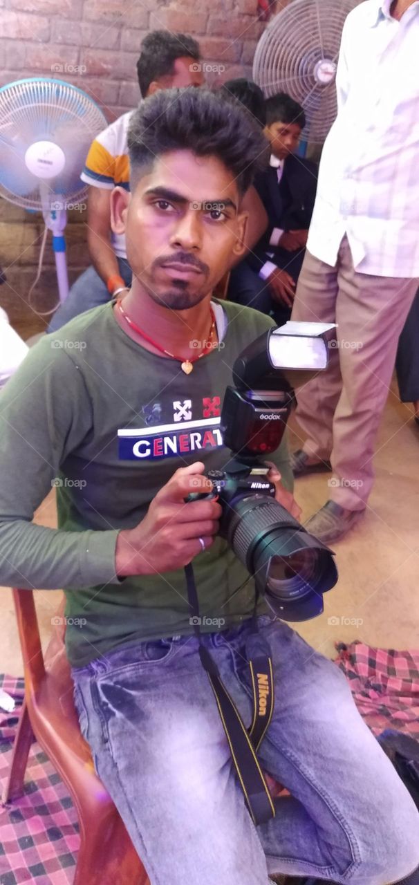 cameraman Mukesh kumar