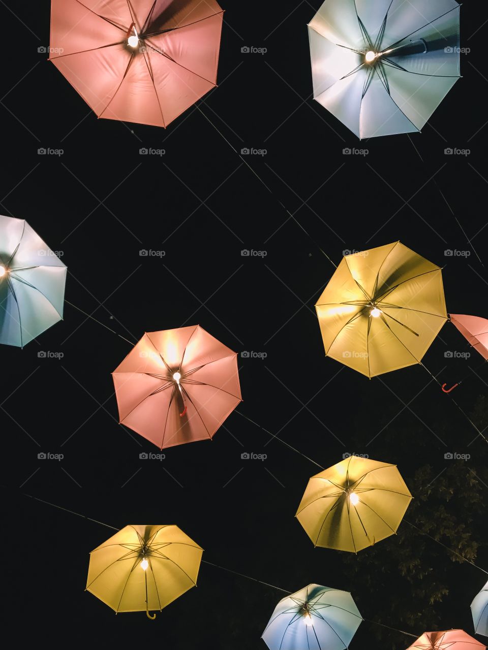 Colorful umbrellas 