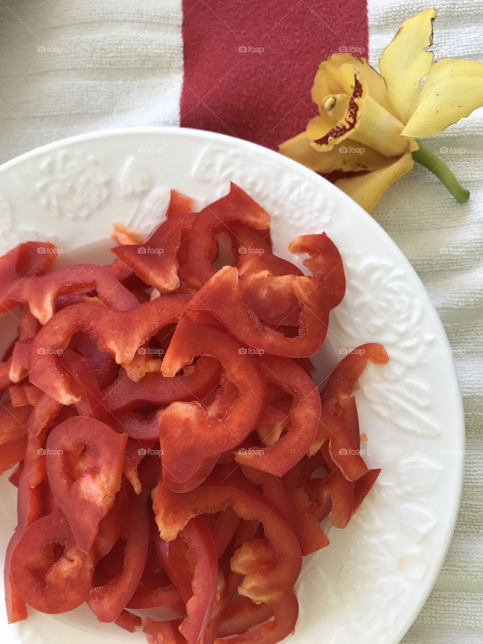 Red bell peppers 