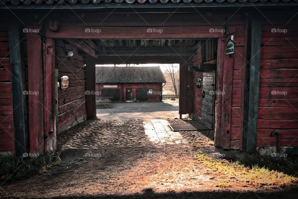 Old farm in Tyresta nationalpark