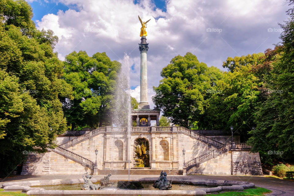 The peace angel in Munich Germany