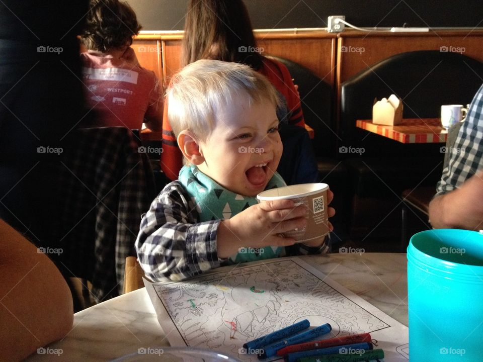 Trying kombucha in Denver November 2016