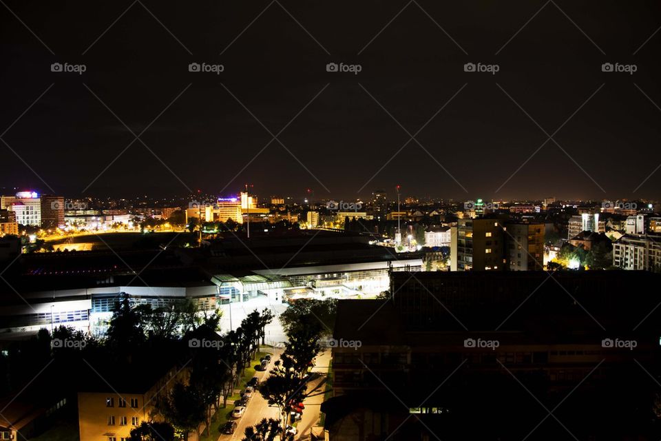 novi sad at night