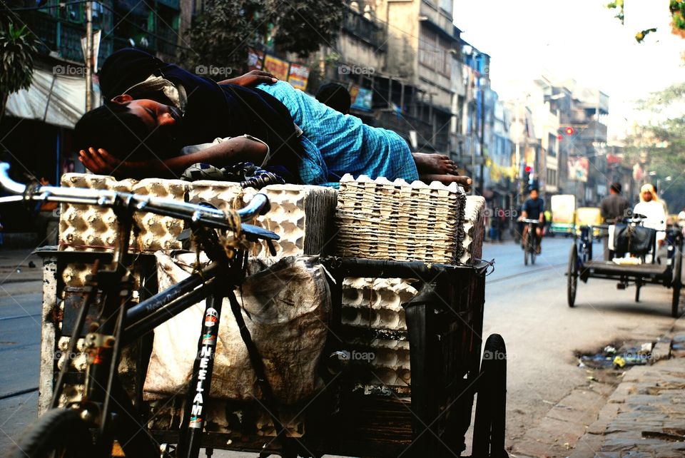 Naptime - Calcutta, India