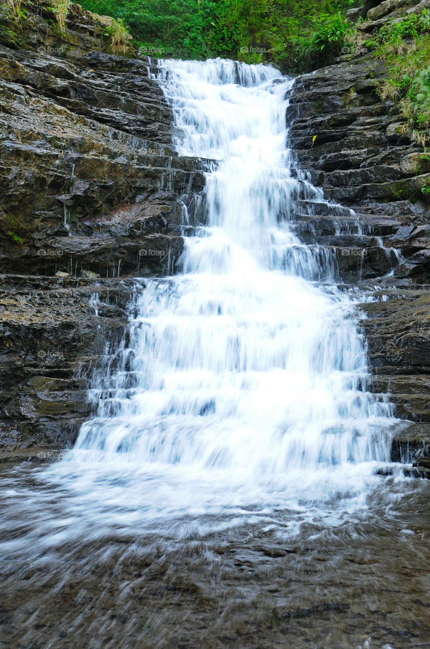 Juan Curious Waterfall, Santander, Colombia.