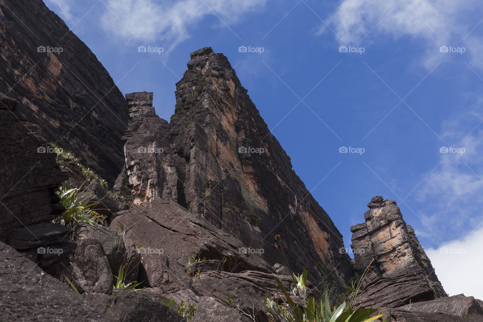 Kukenan Tepui in Venezuela, Canaima National Park.