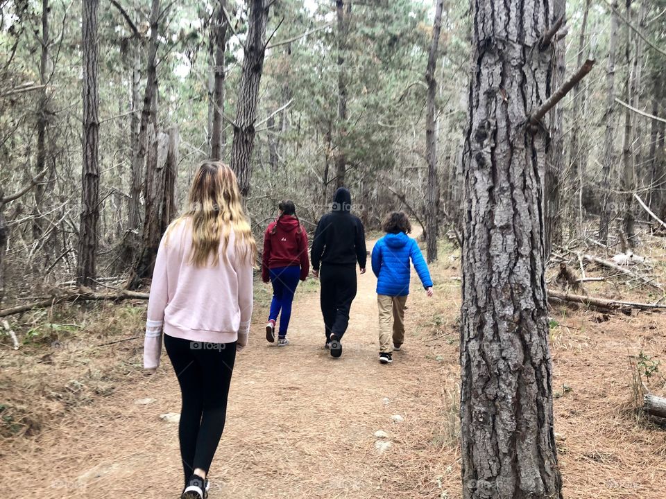 Family hike