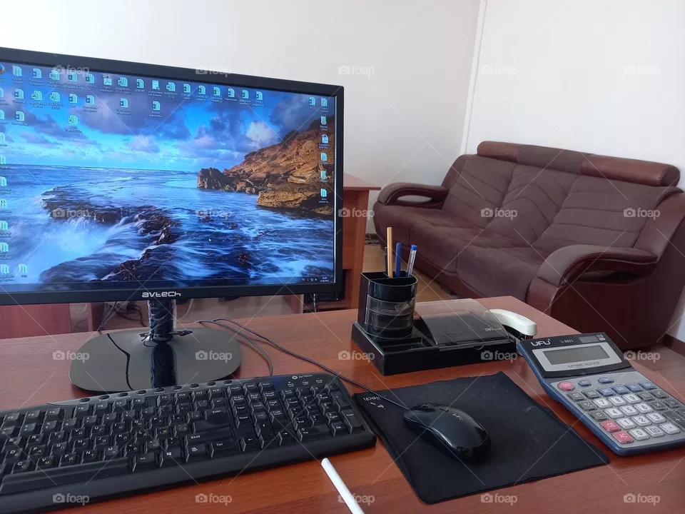 my workplace,