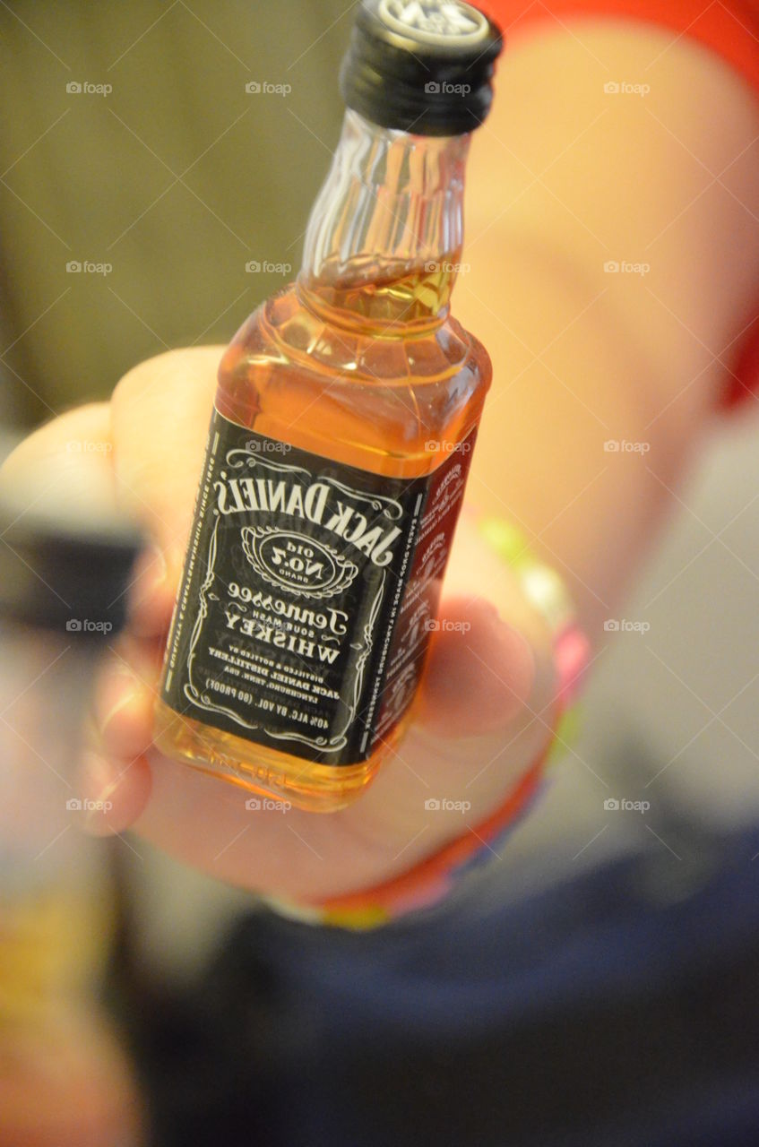 Baby Jack Daniel's I found inside the hotel ☺️