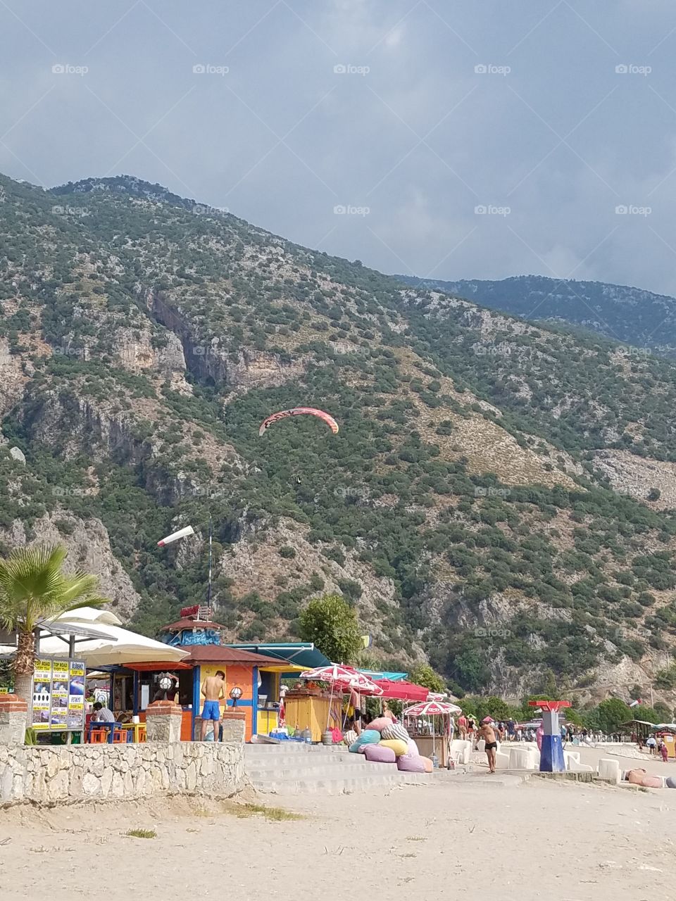 the beach in Oludeniz turkey