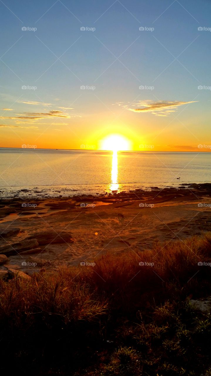 sunset at Karumba Qld Australia