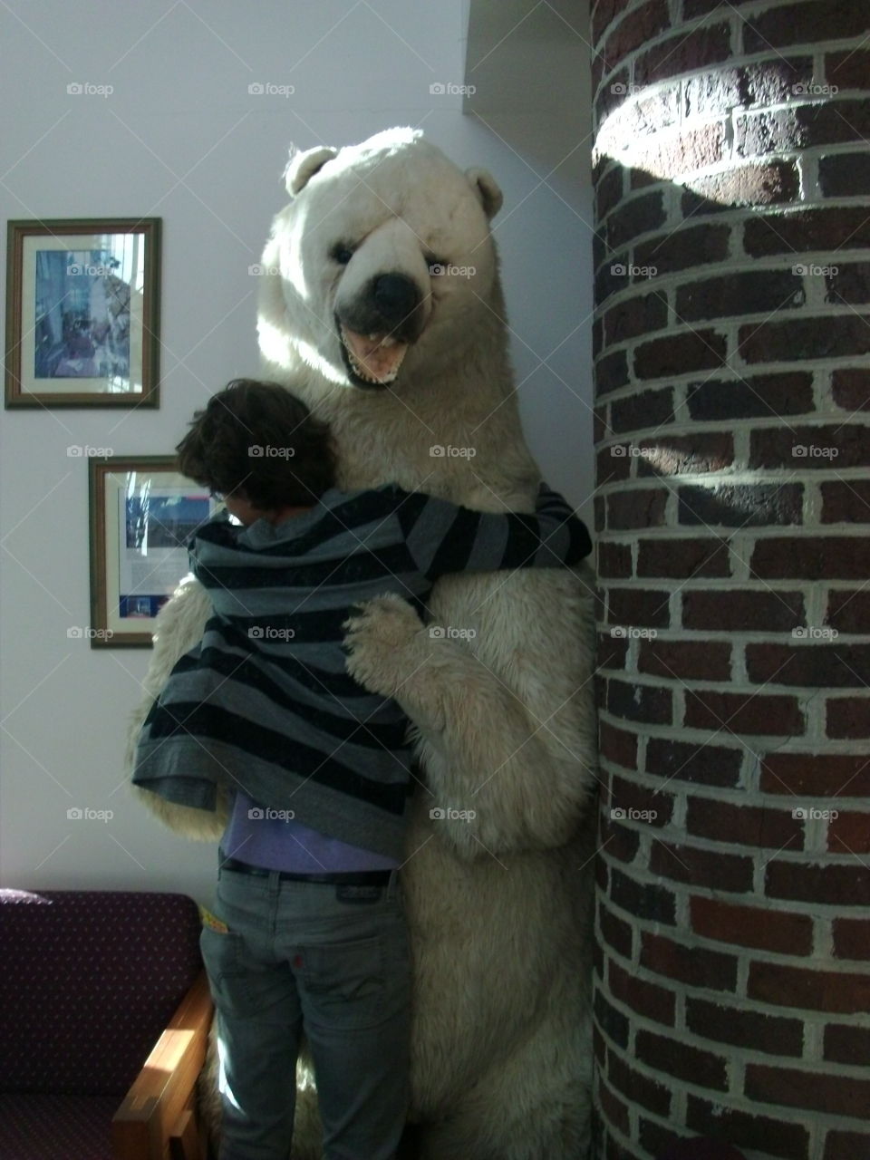 Polar bear hugs