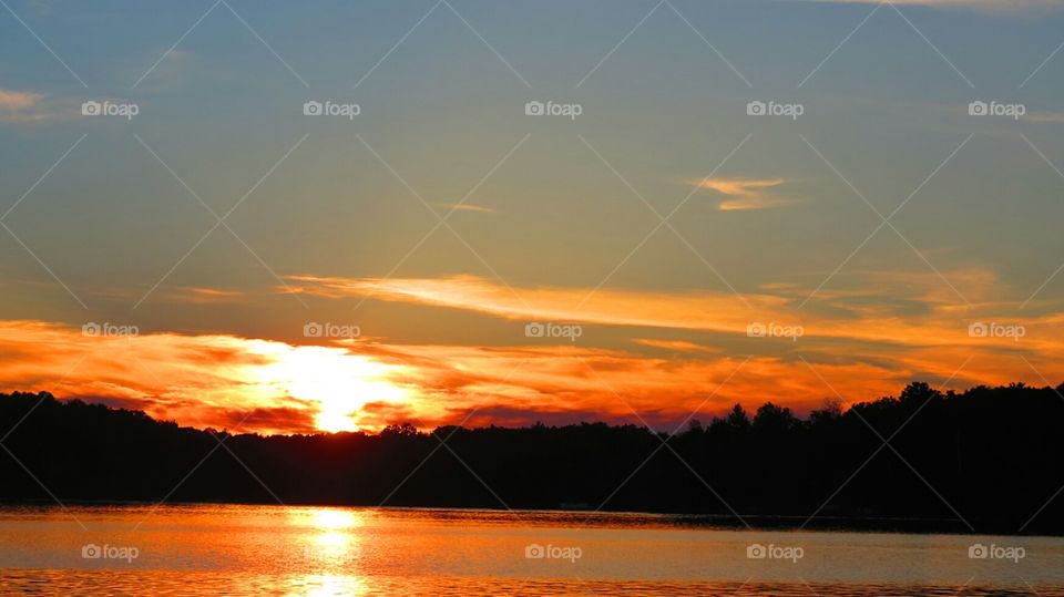 Sunsetting (taken from my kayak)