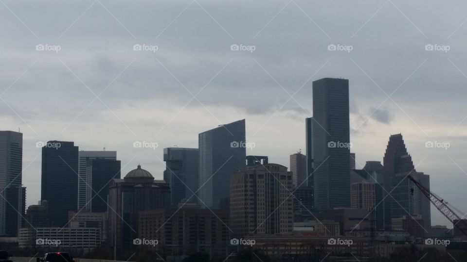 Houston skyline I-10/59 split
