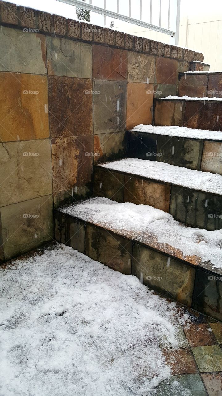Snowy Steps
