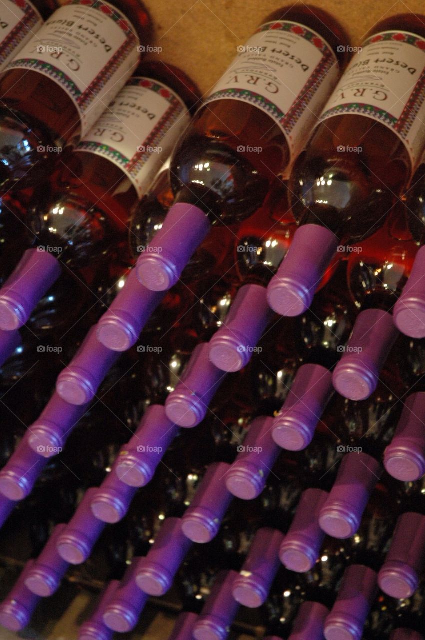 Wine bottles