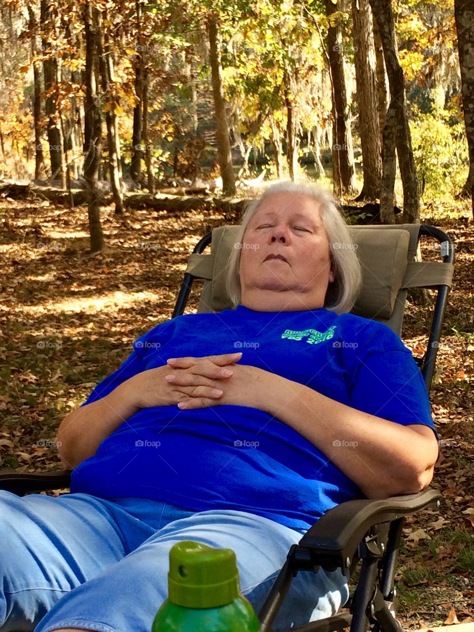 Napping While Camping