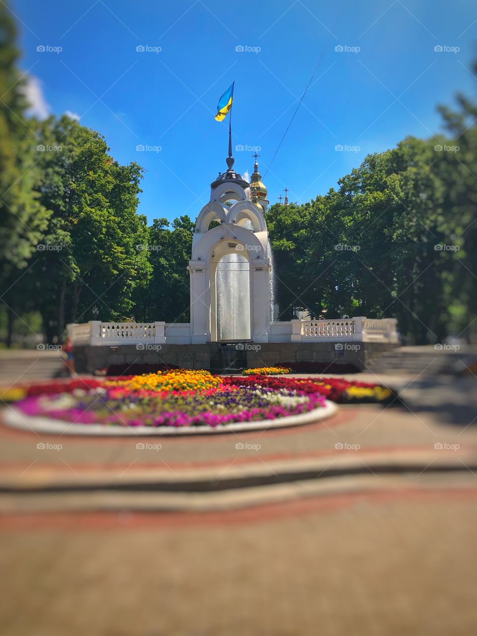 Fountain in Kharkiv Ukraine best picture.