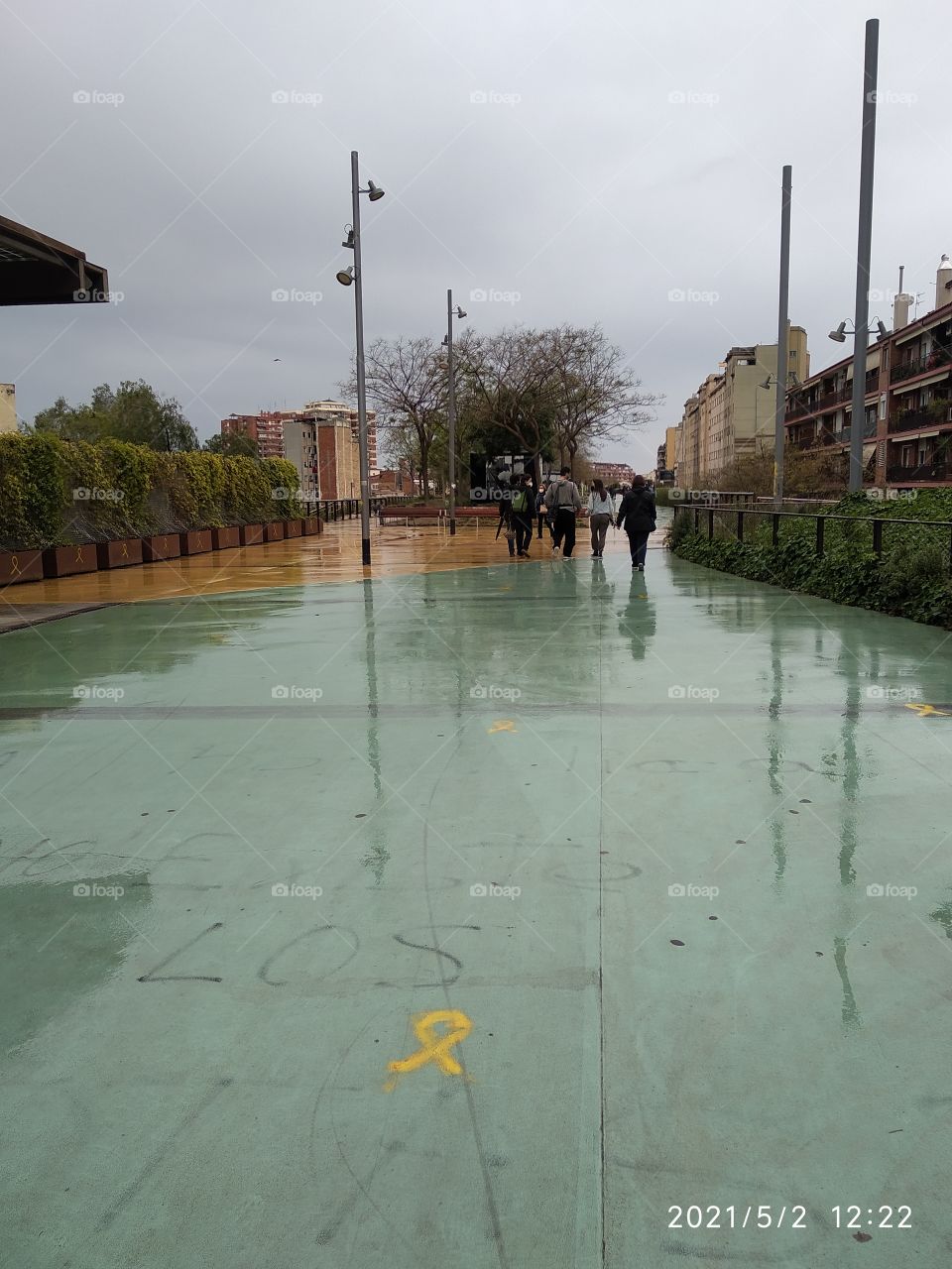 vista del Paseo de Mayo