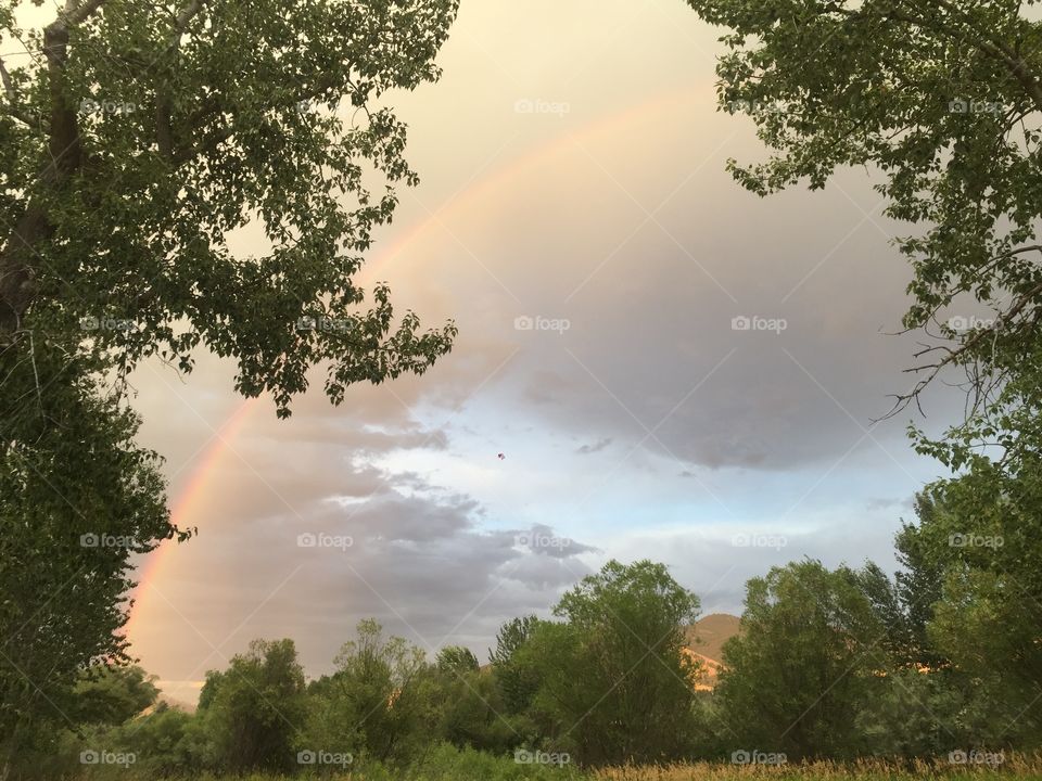 Double rainbow 
Missoula, MT