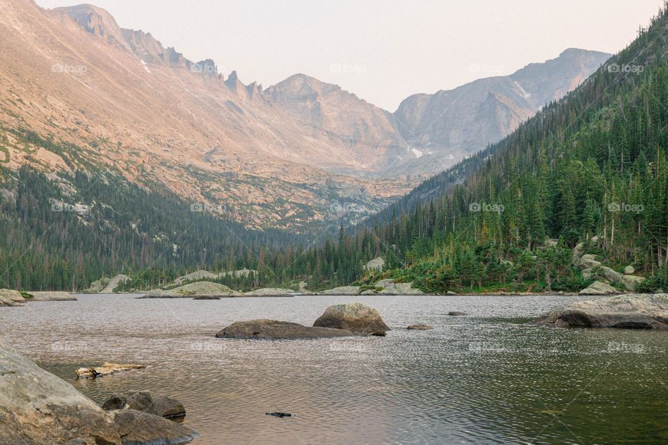 Mountain scenery 