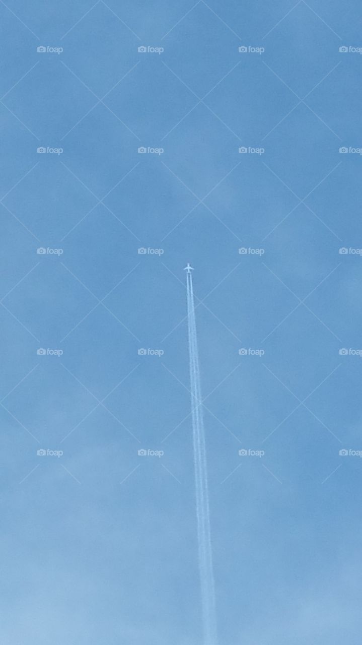 No Person, Sky, Outdoors, Nature, Airplane