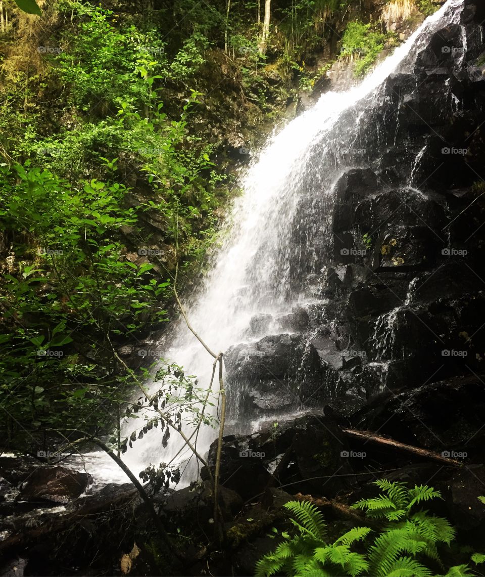 Waterfall in Lillehammer 