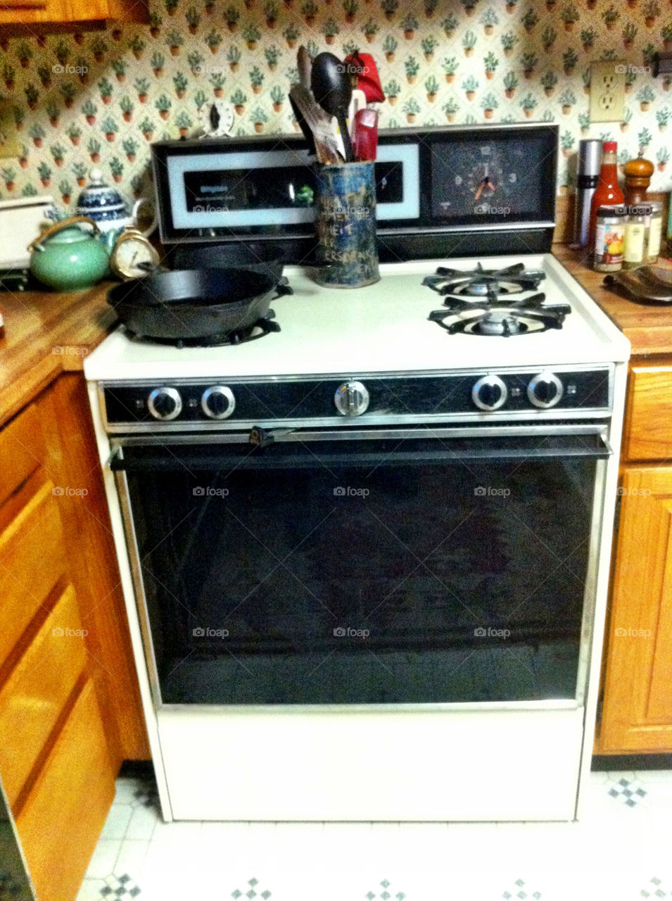 kitchen stove oven kitchen utensils by serenitykennedy
