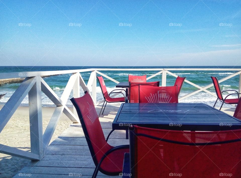 Travel, No Person, Chair, Vacation, Water