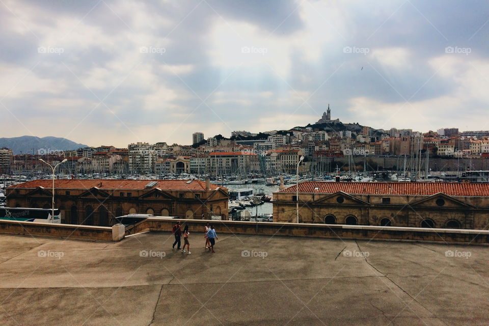 marseille port view