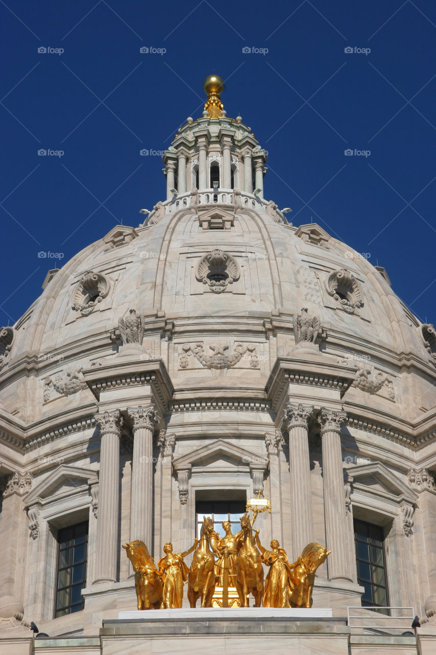 parliament gold dome gilt by kshapley