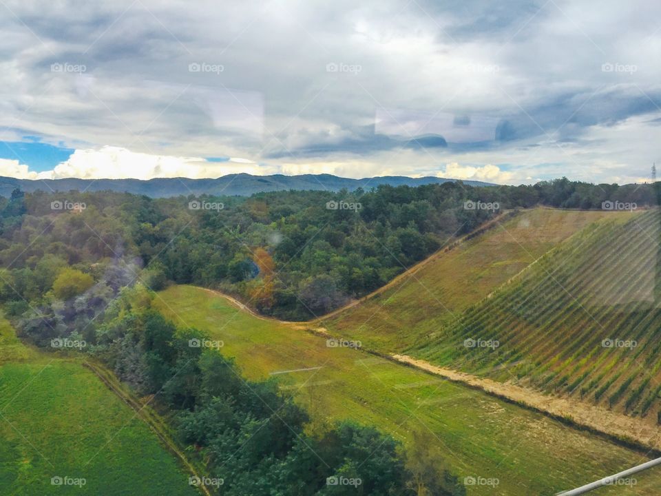 Tuscany fields 