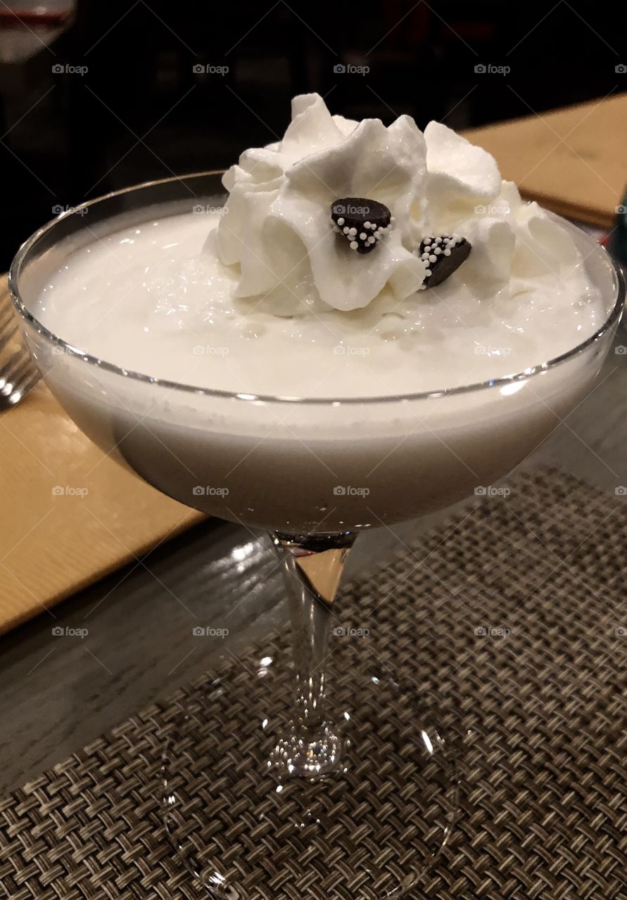 Snow Cap Martini 