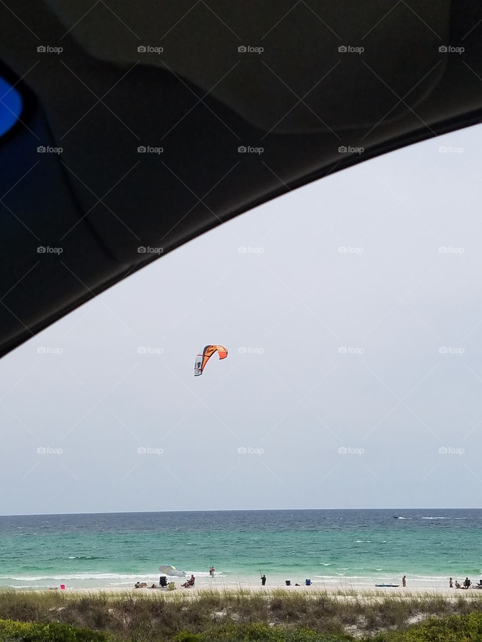 beautiful kite on the beach