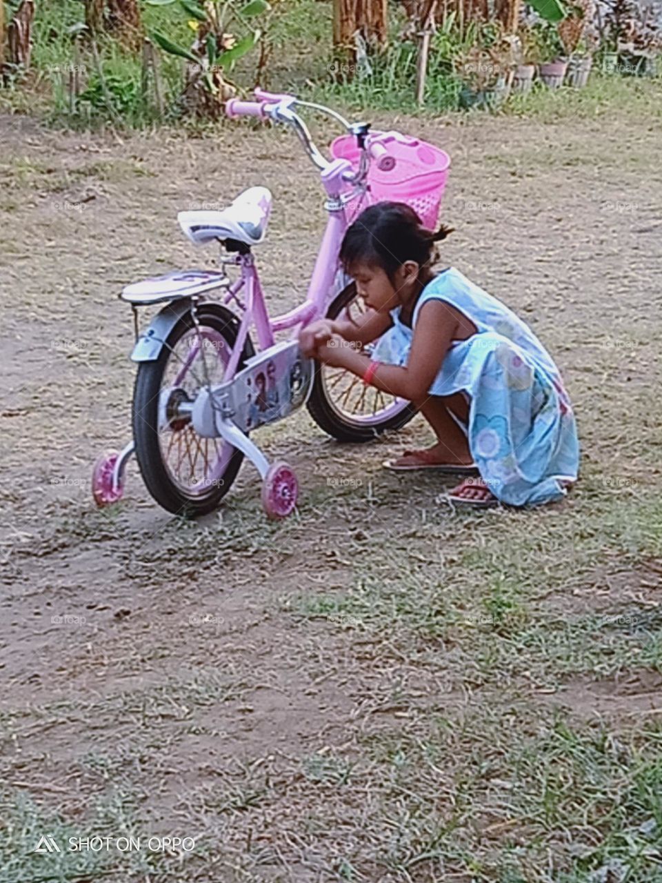 Children world's are exploring & wondering