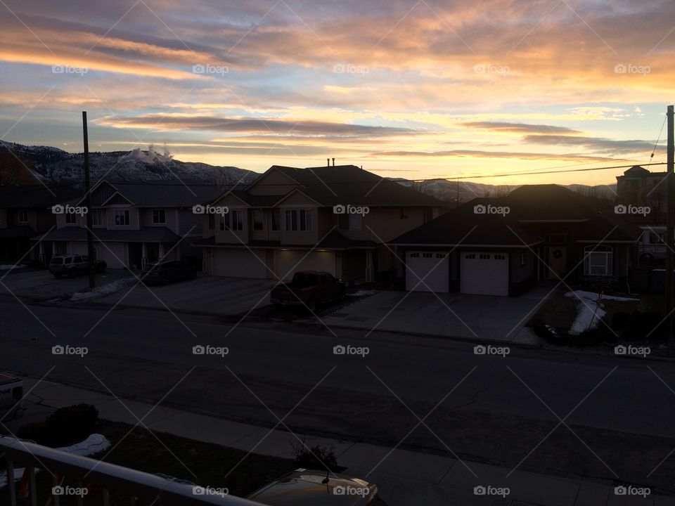 Beautiful Kamloops sunset! 